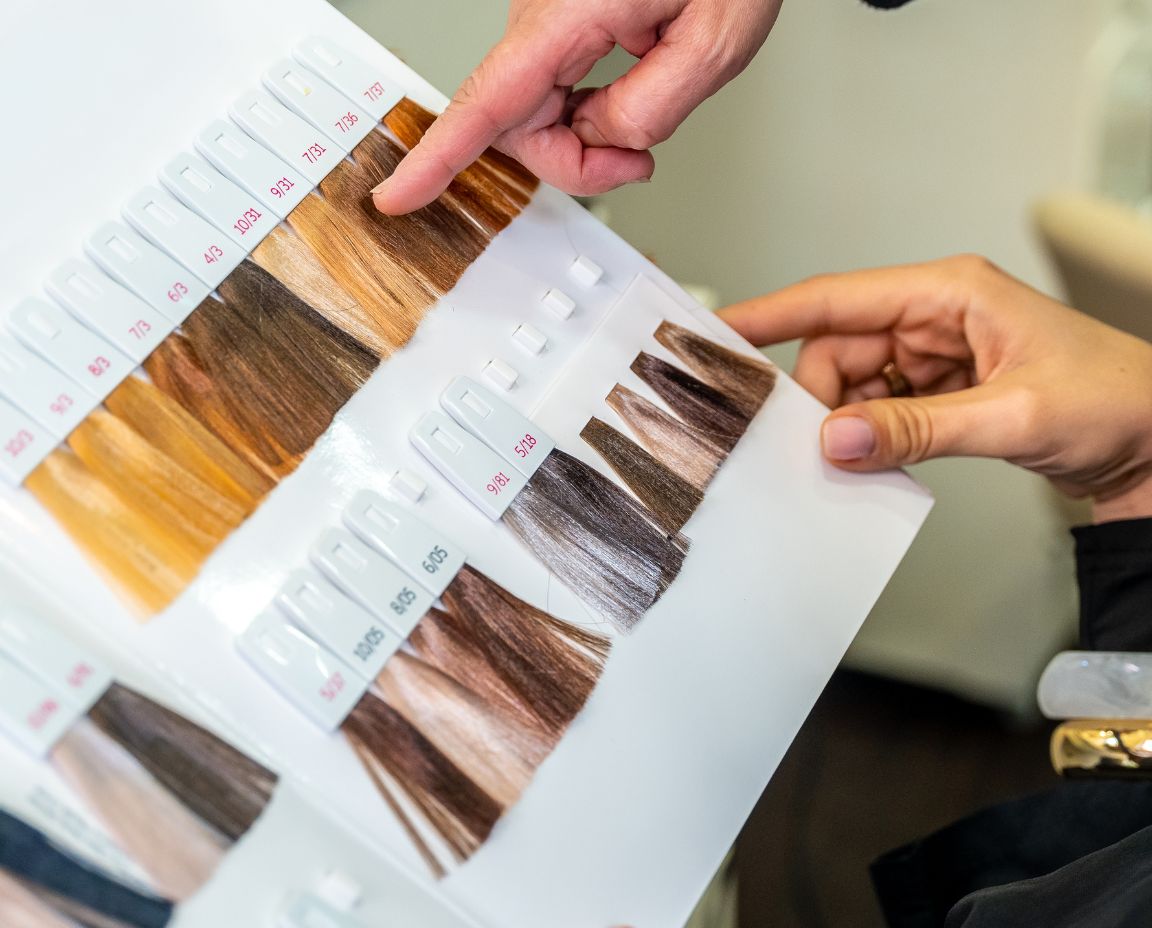 Corrección de Color de Extensiones — Neyba Privé